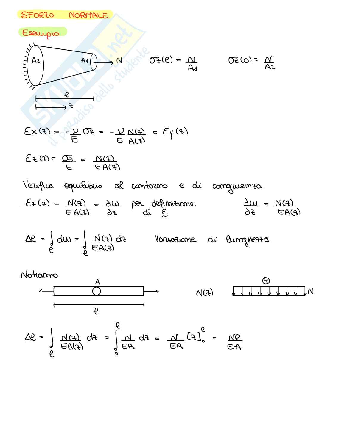 Esercizi Comportamento meccanico dei materiali Pag. 31