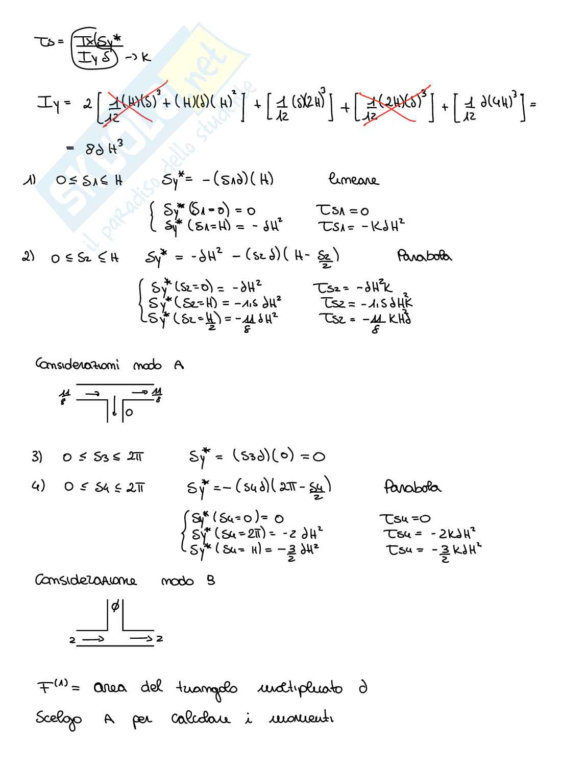 Esercizi Comportamento meccanico dei materiali Pag. 61
