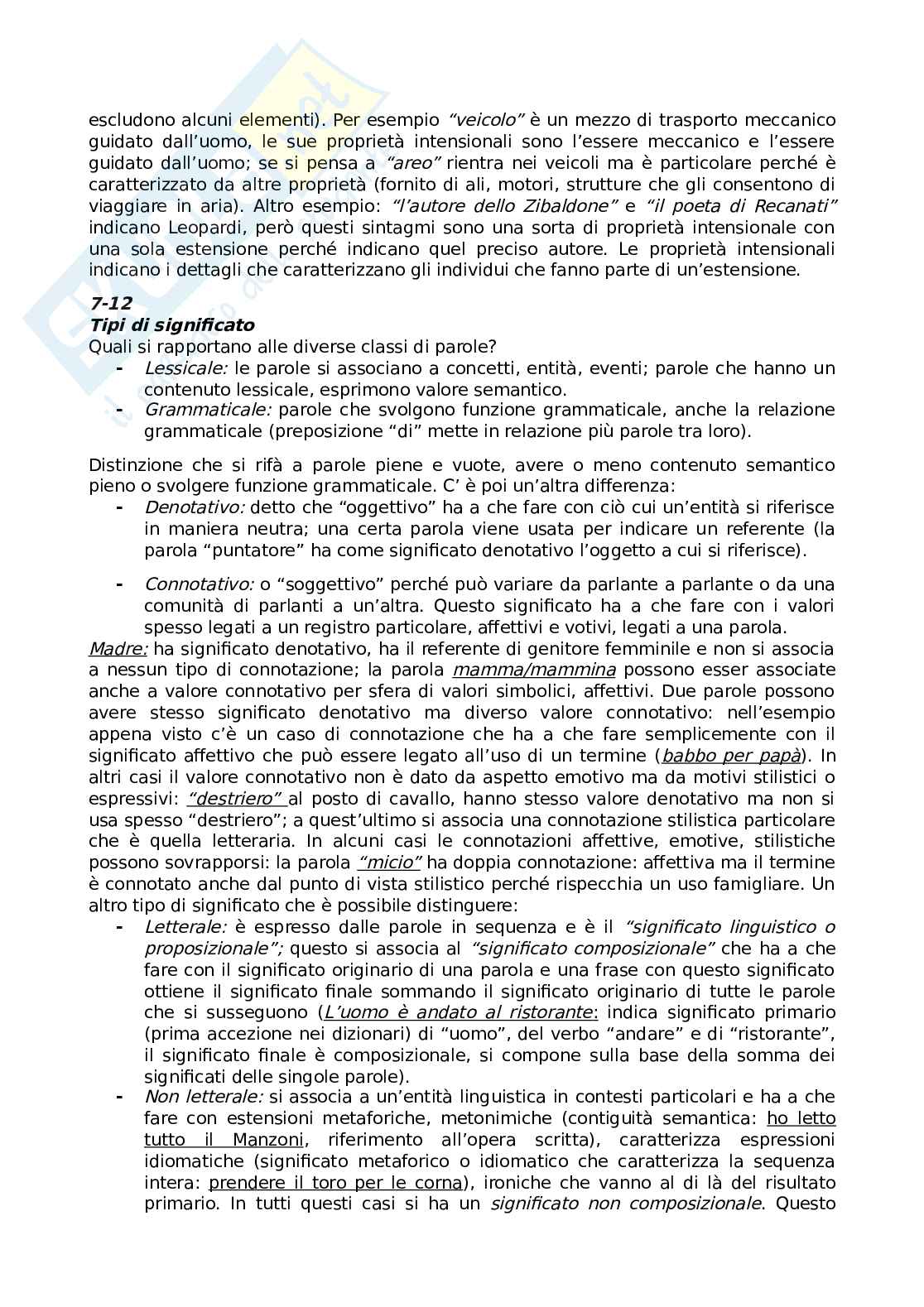 Linguistica descrittiva e storica Pag. 36