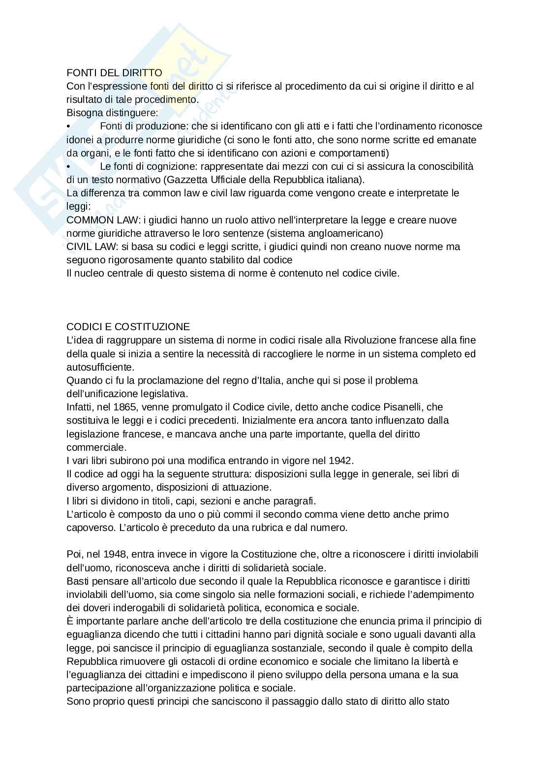 Diritto privato - Introduzione Pag. 2
