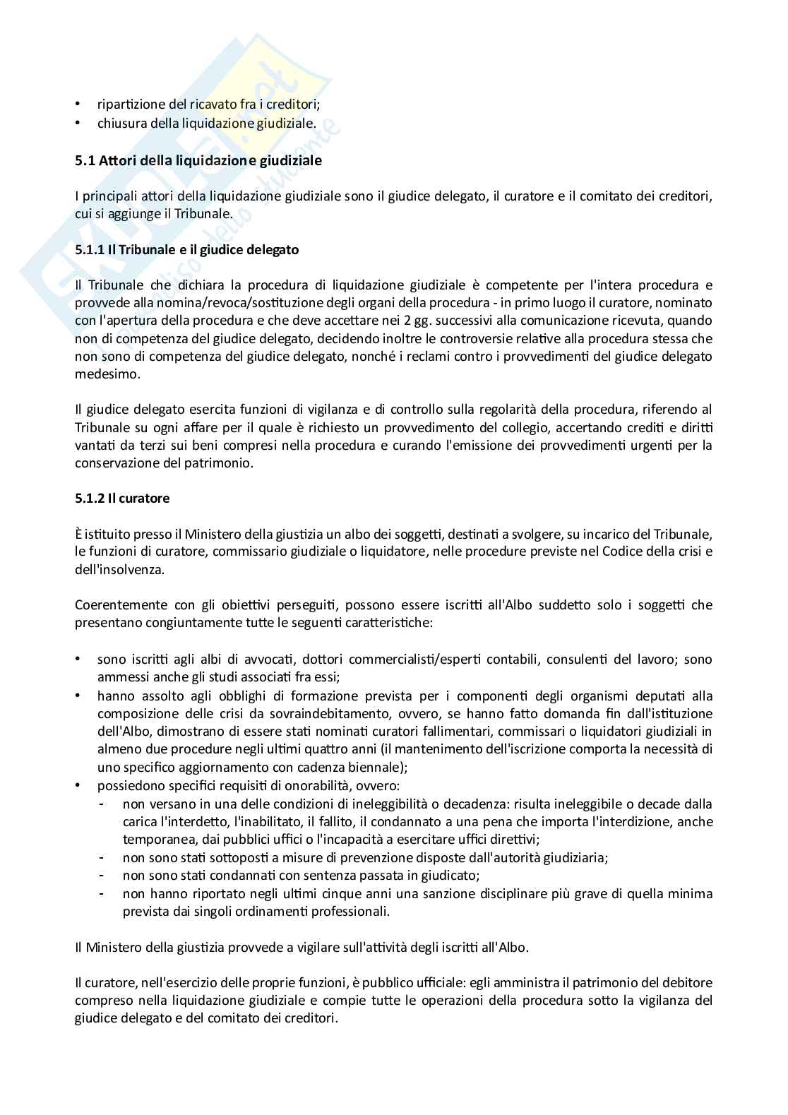 Appunti di Diritto fallimentare Pag. 31