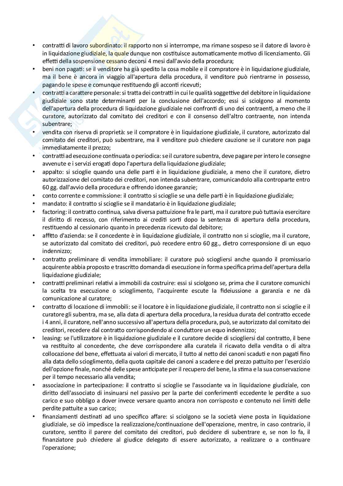 Appunti di Diritto fallimentare Pag. 36