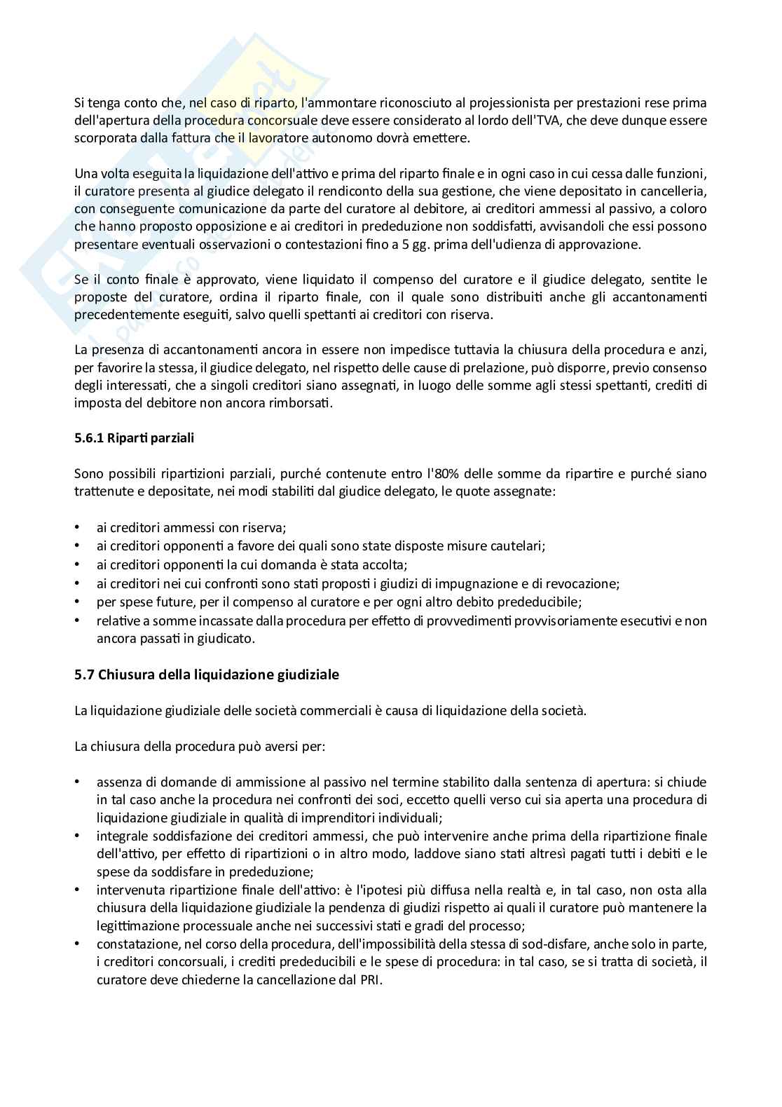 Appunti di Diritto fallimentare Pag. 41