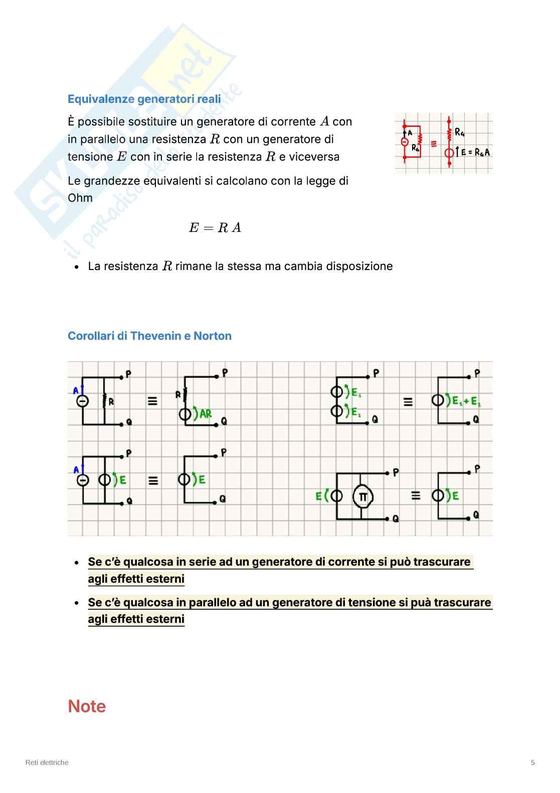 Appunti riassuntivi e formulari di Principi di ingegneria elettrica Pag. 11