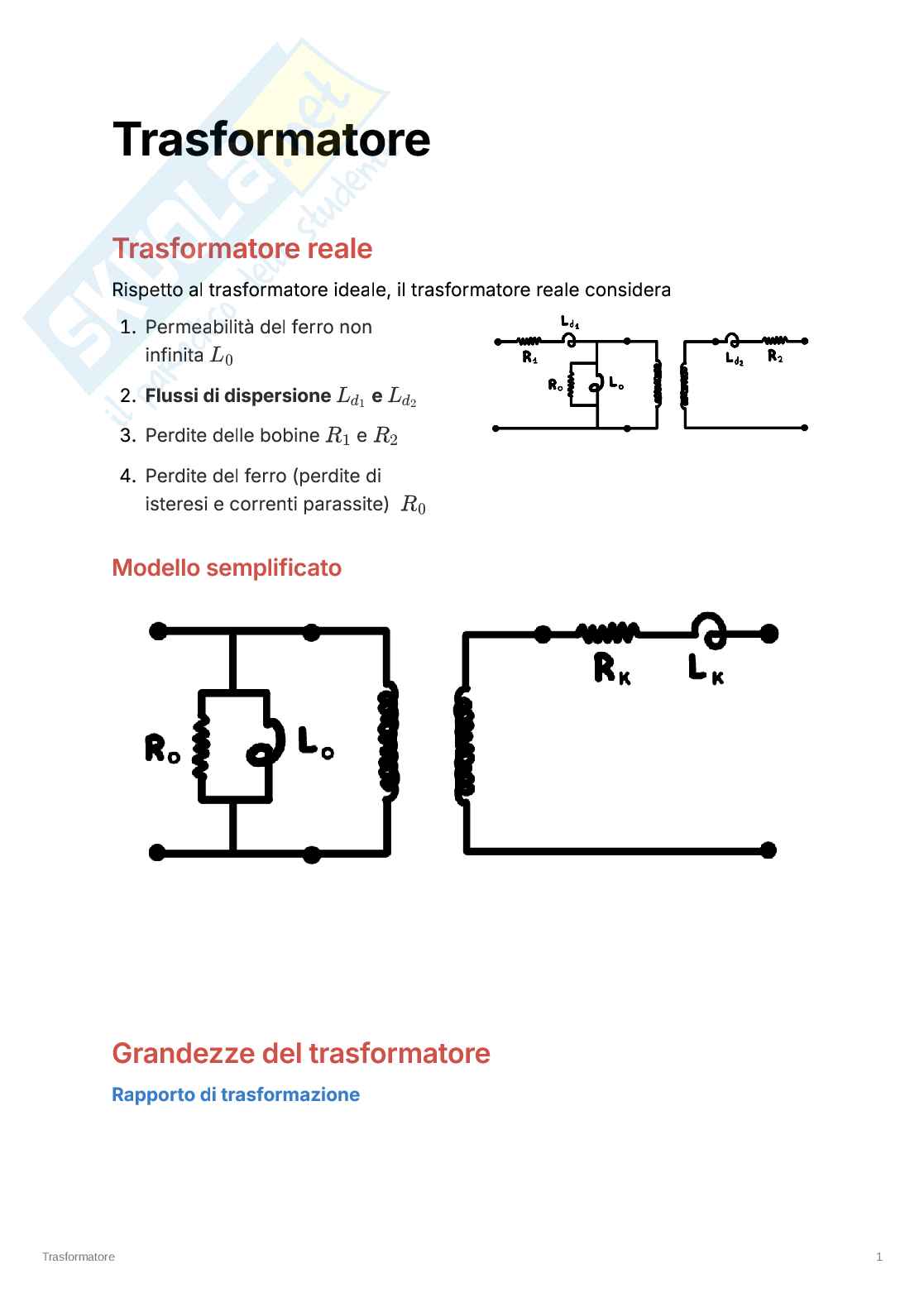 Appunti riassuntivi e formulari di Principi di ingegneria elettrica Pag. 36