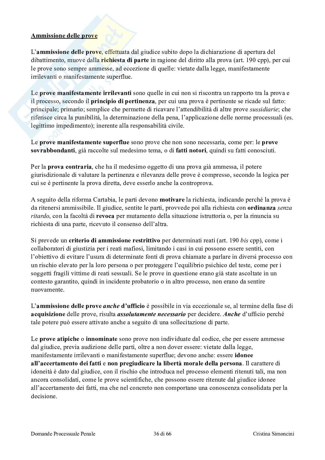 Diritto processuale penale - aggiornato riforma Cartabia Pag. 36