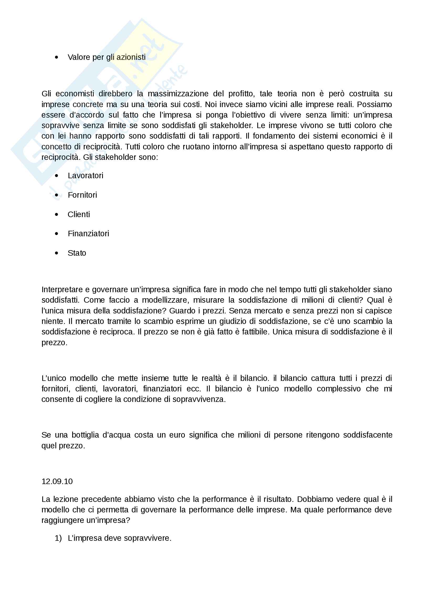 Appunti Performance Mesaurment Pag. 2