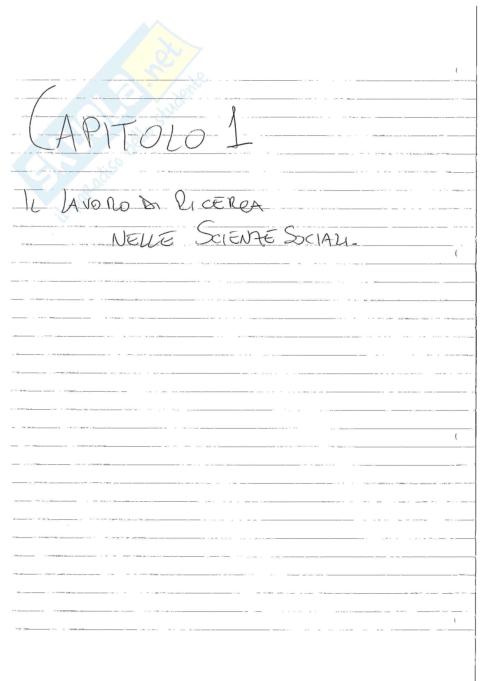 Riassunto esame Metodologia della ricerca sociale, prof. Pellegrini, libro consigliato Introduzione alla ricerca politica e sociale, Isernia Pag. 2