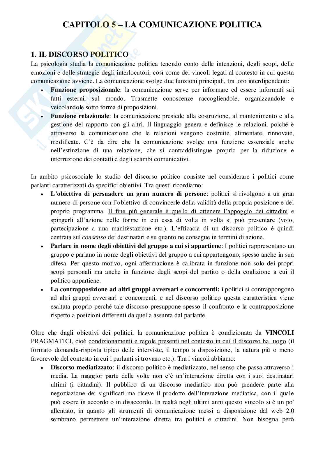Psicologia politica - parte 2 Pag. 1