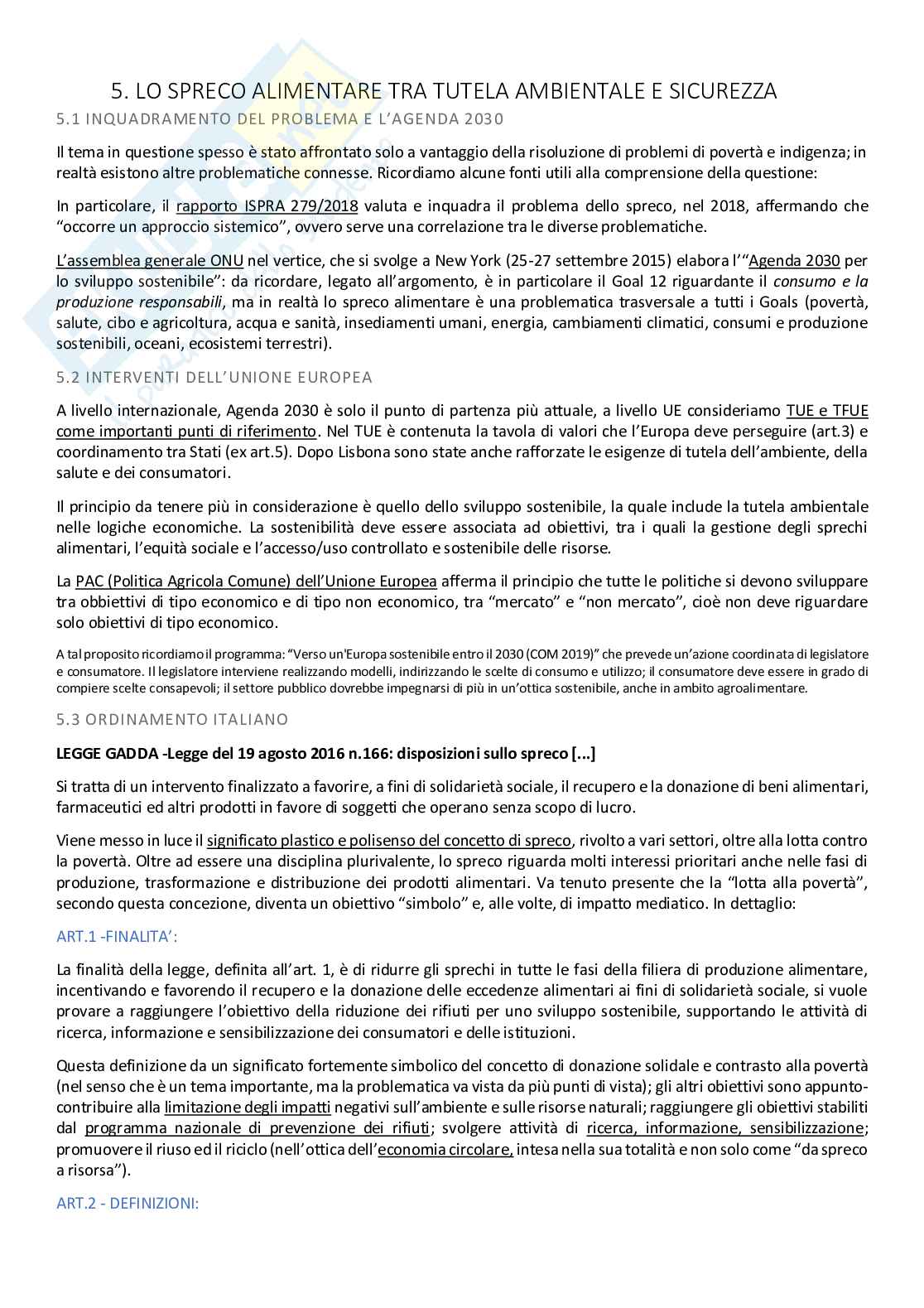 Appunti di Diritto ambientale  Pag. 1