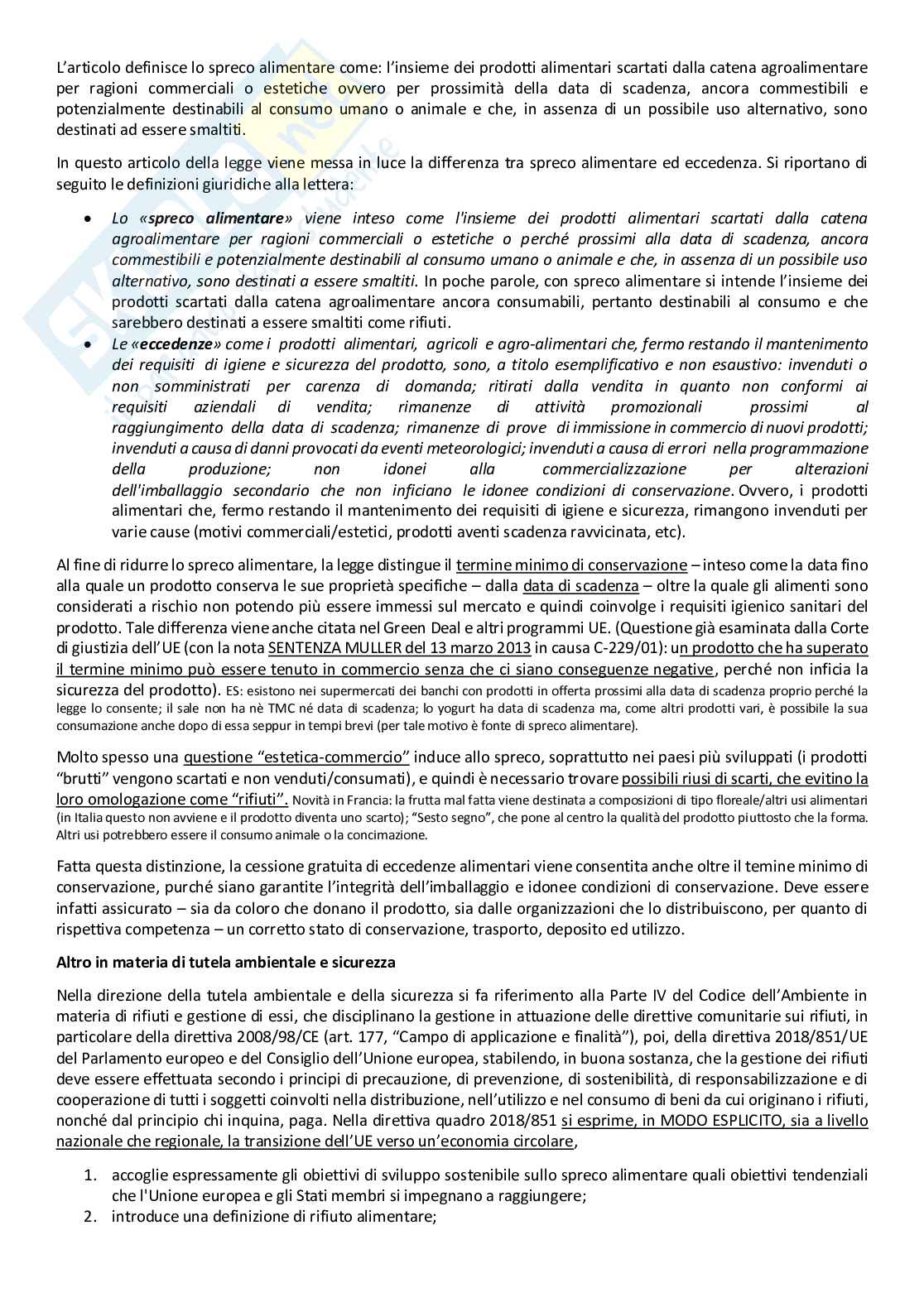 Appunti di Diritto ambientale  Pag. 2