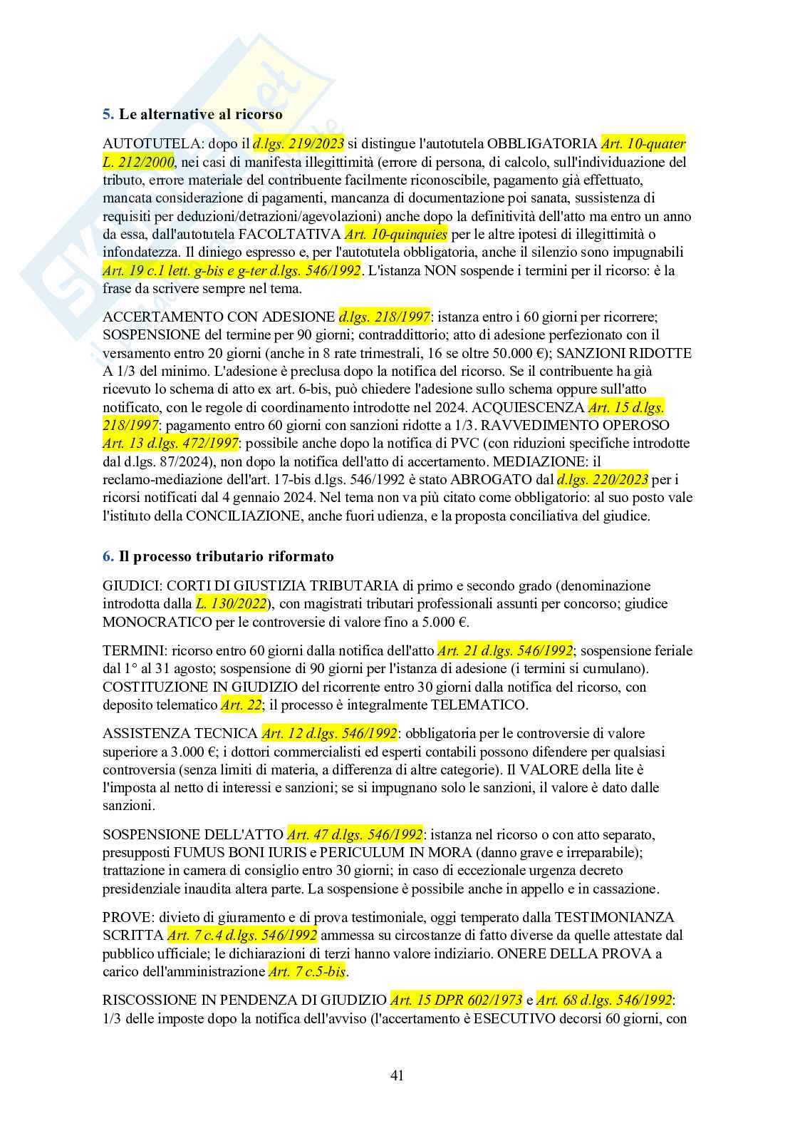 Esame di Stato Commercialista – schemi per le prove scritte + 5 tracce svolte Pag. 41