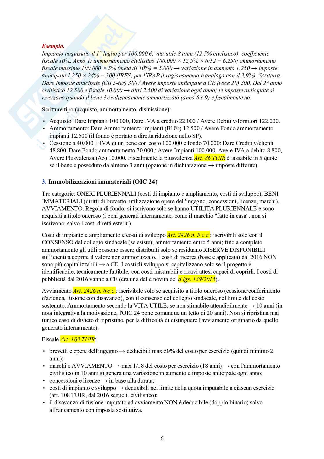 Esame di Stato Commercialista – schemi per le prove scritte + 5 tracce svolte Pag. 6