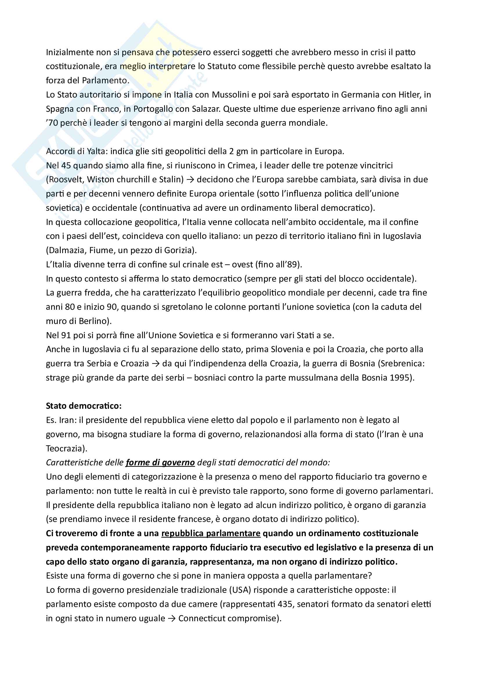 Diritto pubblico comparato Pag. 6