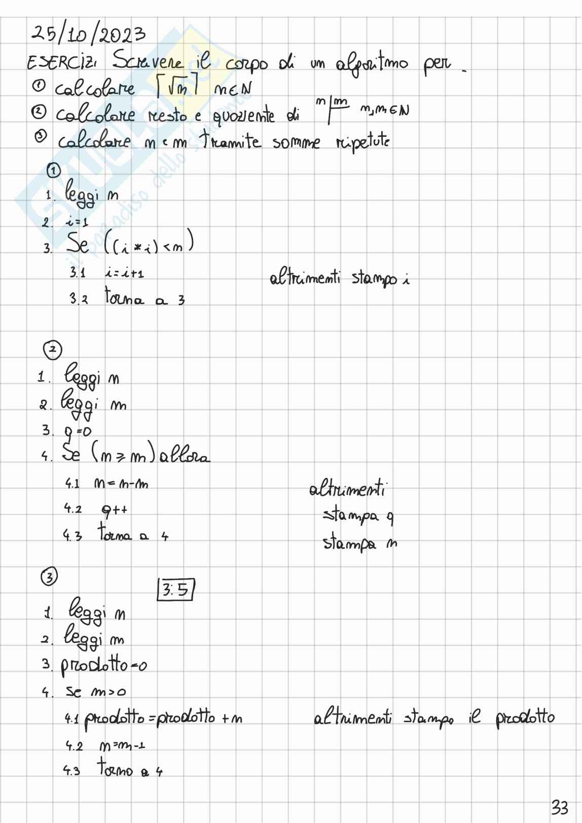 Lezione 2 di Informatica Pag. 6