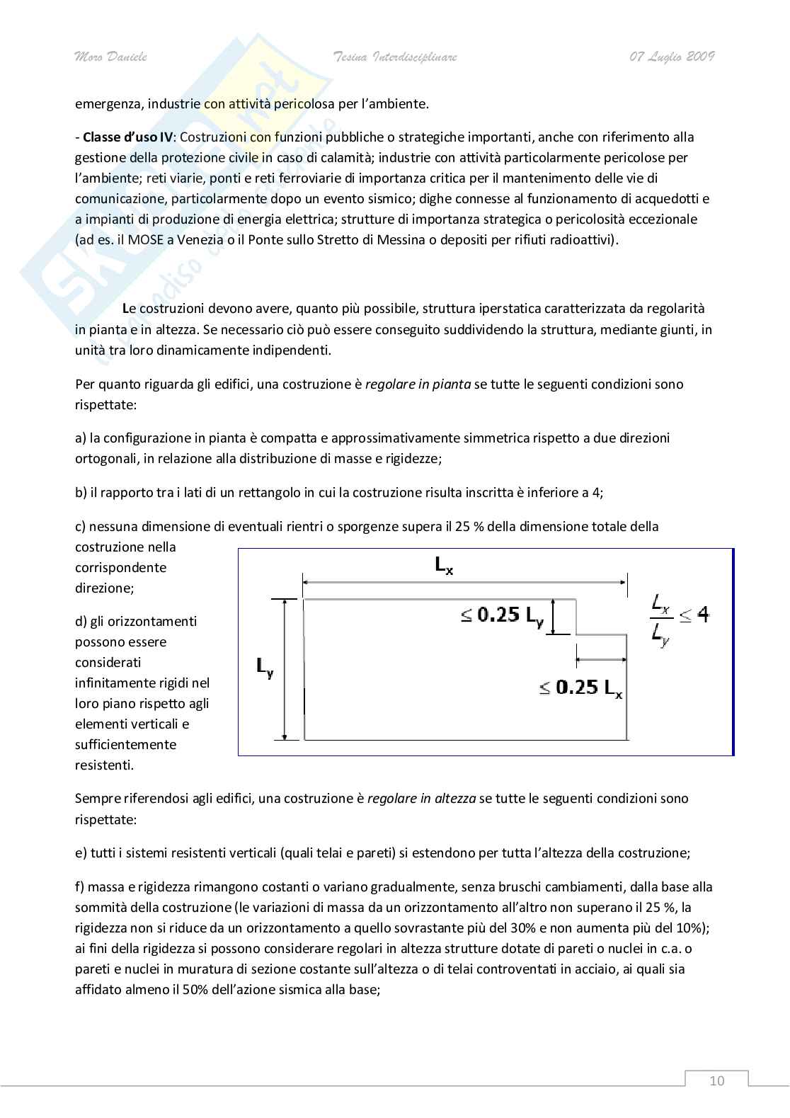 progettazione antisismica e contratto di locazione Pag. 11