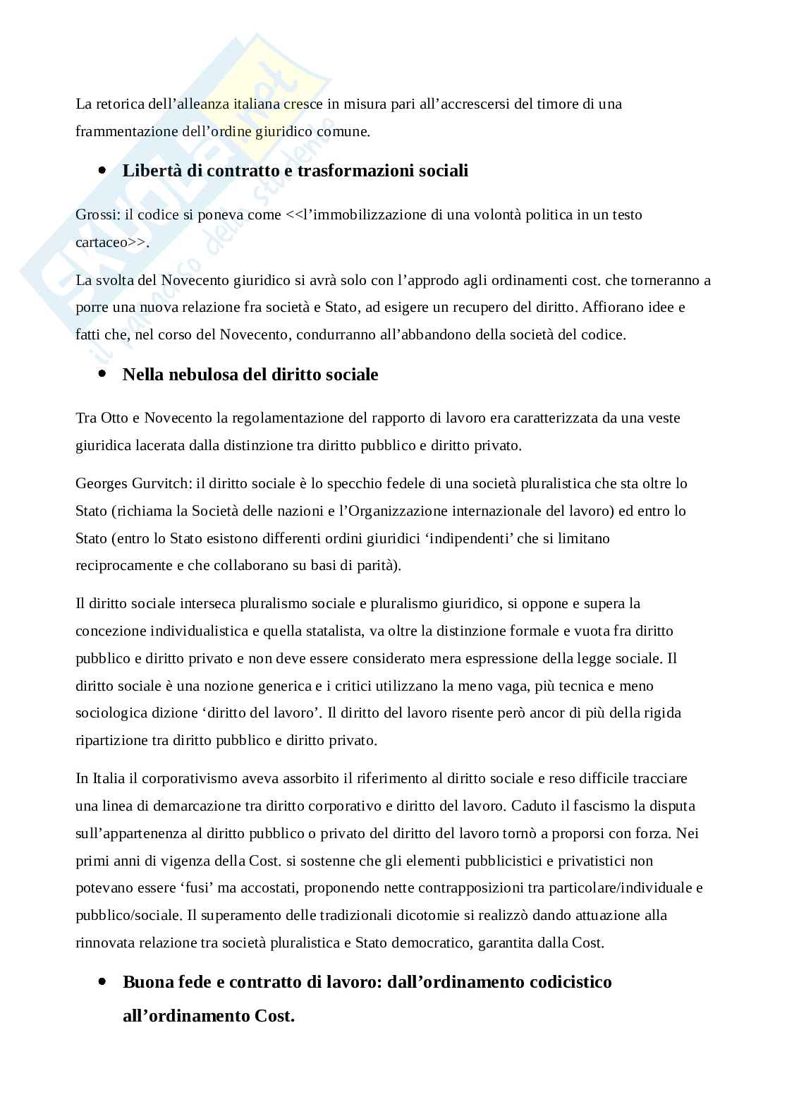 Riassunto esame Fondamenti romanistici e storia delle codificazioni moderne i° modulo, Prof. Passaniti Paolo, libro consigliato Codice civile e identità giuridica nazionale , Cazzetta  Pag. 21