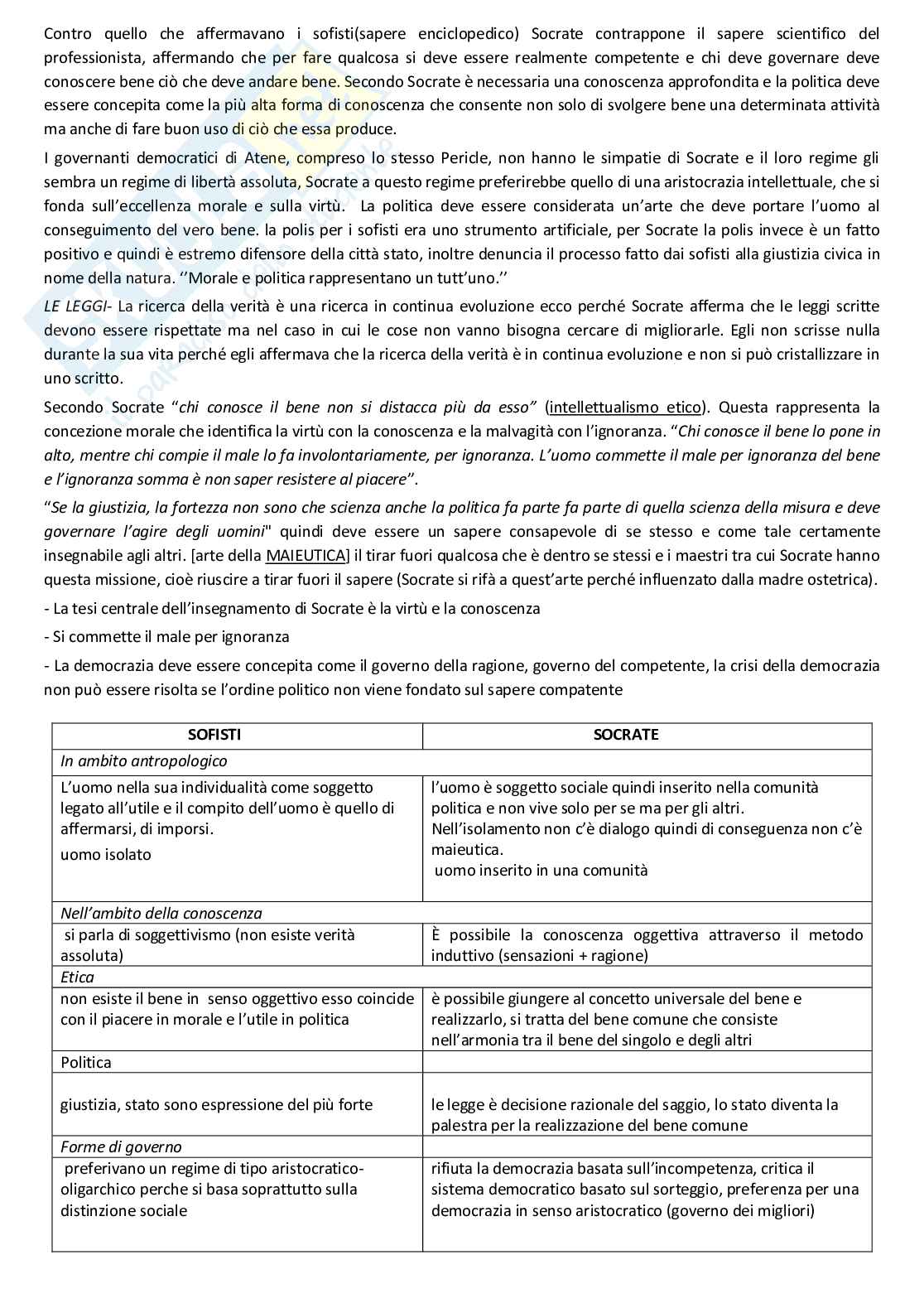 Riassunto esame Storia delle dottrine politiche, Prof. Marsala Rosanna, libro consigliato Storia delle dottrine politiche, D'Addio  Pag. 11