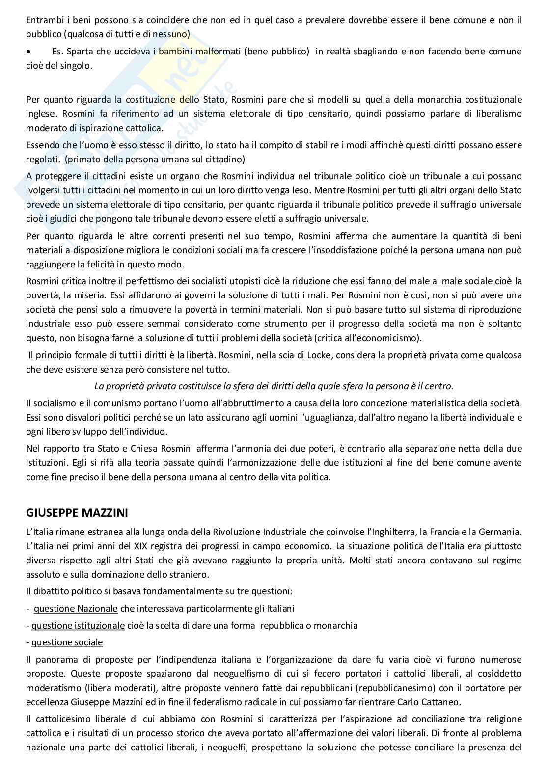 Riassunto esame Storia delle dottrine politiche, Prof. Marsala Rosanna, libro consigliato Storia delle dottrine politiche, D'Addio  Pag. 81