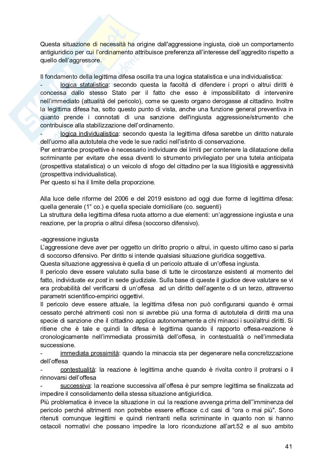 Riassunto esame Diritto penale - parte generale, Prof. Bernasconi Costanza, libro consigliato Corso di diritto penale - parte generale , Palazzo, Bartoli  Pag. 41