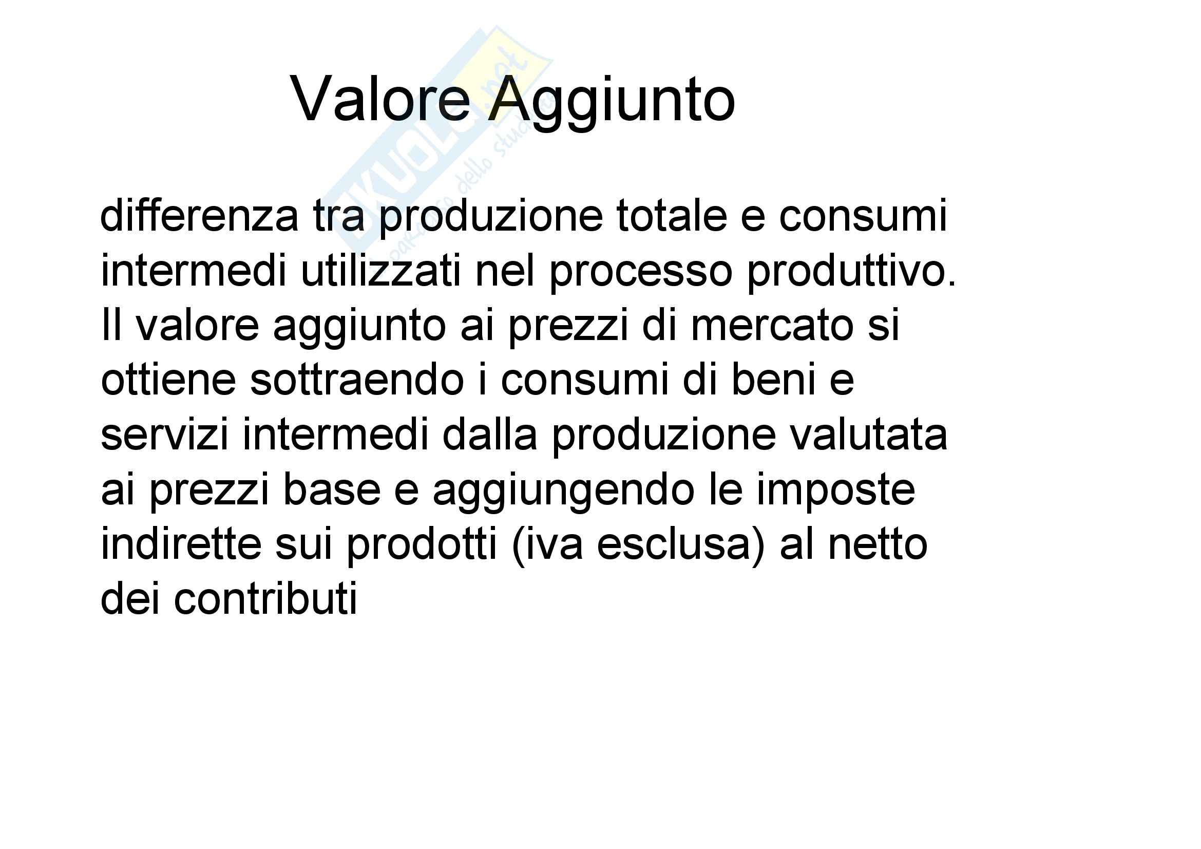 Economia italiana ed europea - Appunti Pag. 2