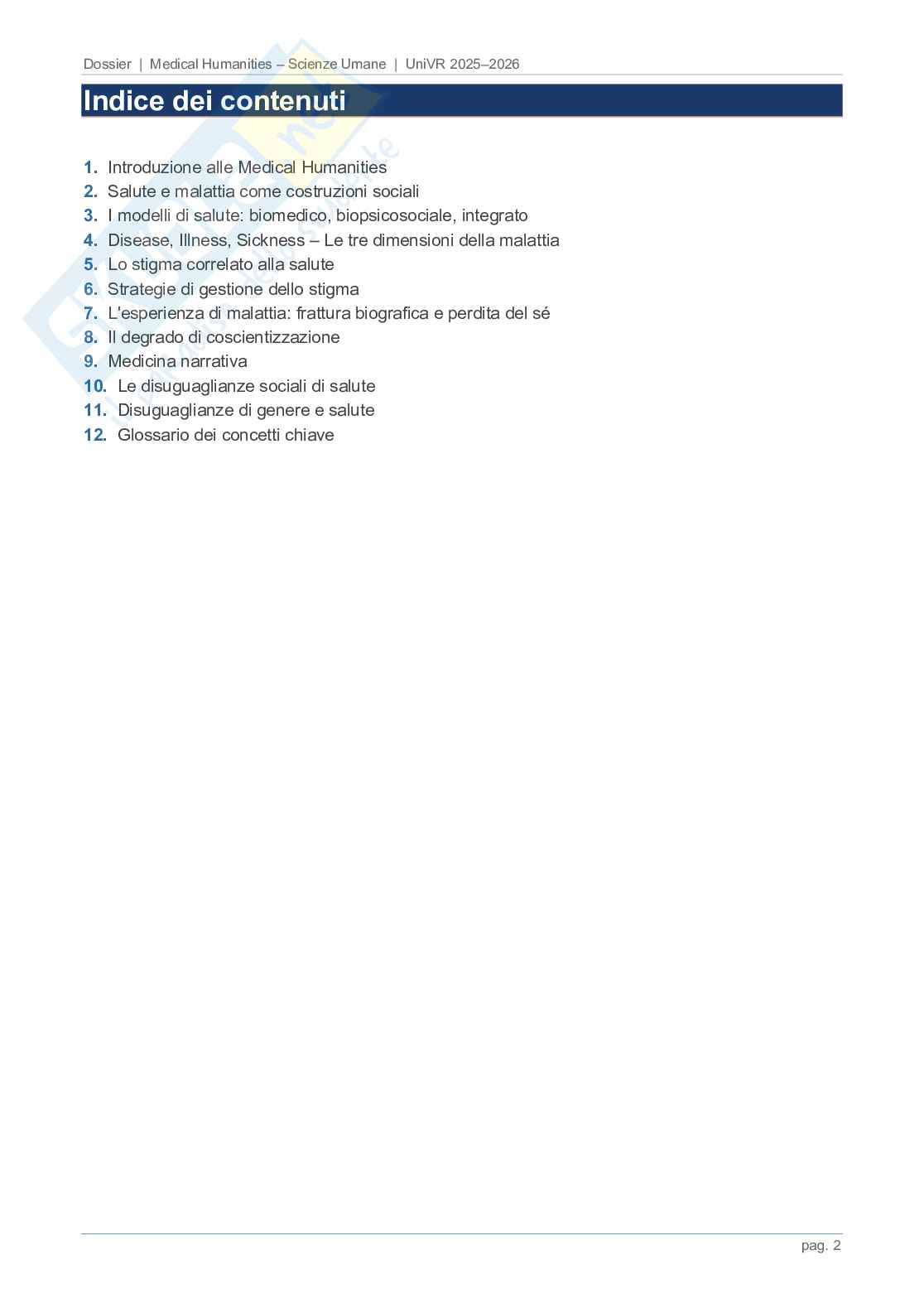 Dossier completo - Scienze umane Pag. 2