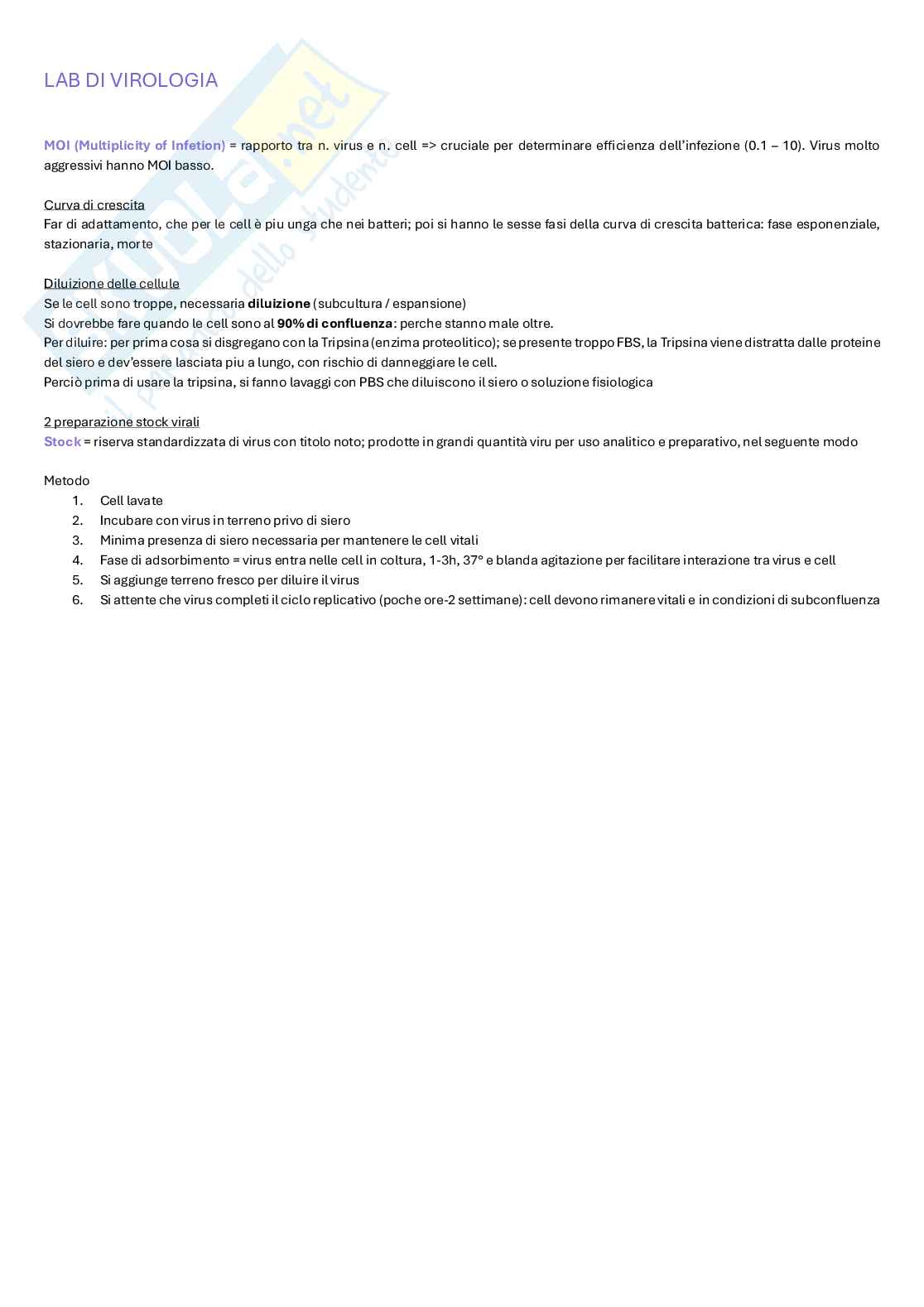 Appunti completi di Microbiologia e microbiologia clinica biotech, II anno Pag. 36