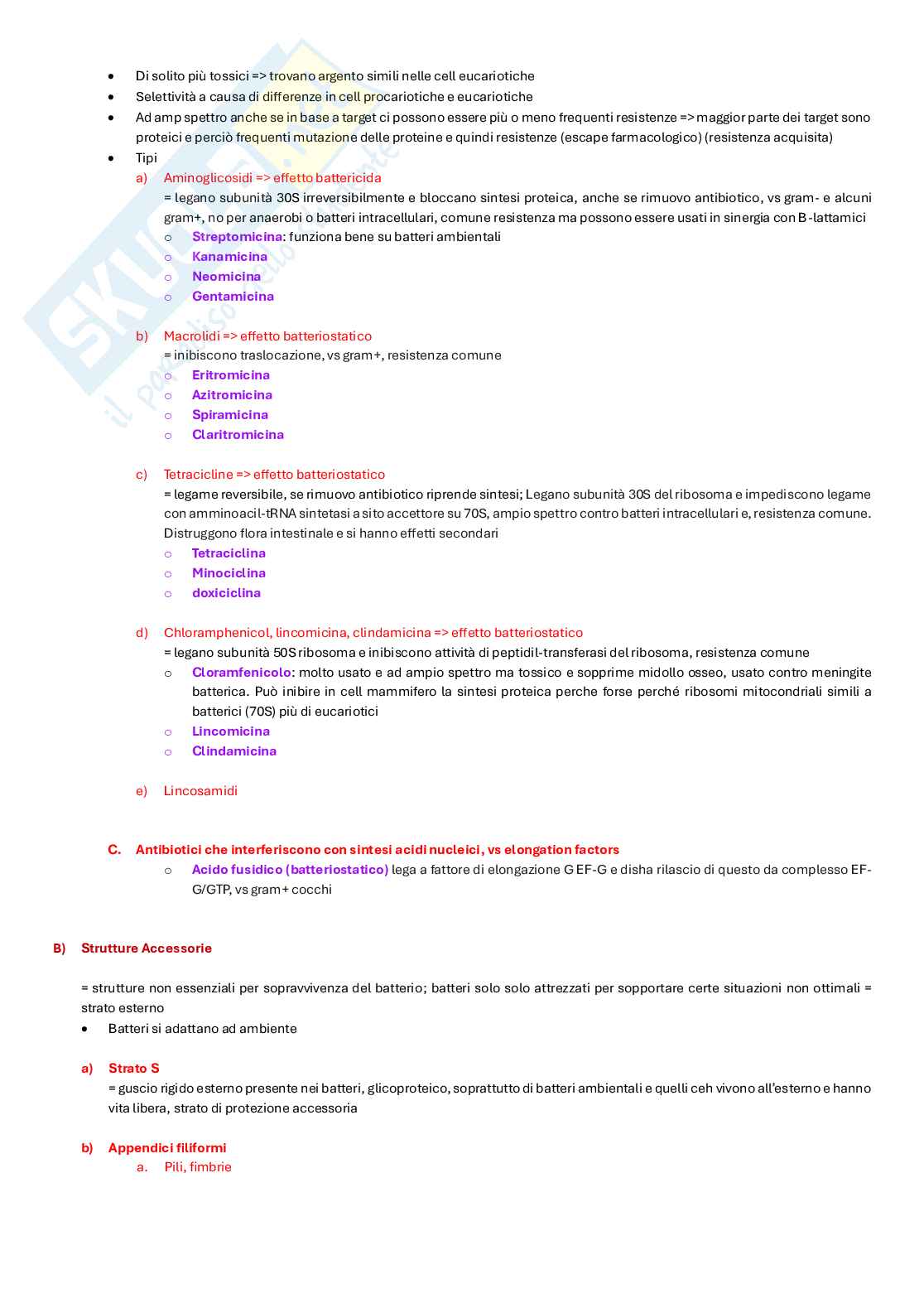 Appunti completi di Microbiologia e microbiologia clinica biotech, II anno Pag. 76