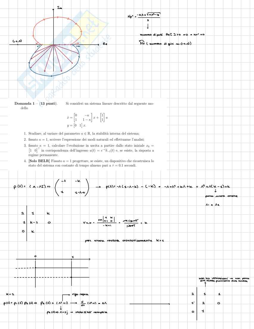 Esercitazioni di Fondamenti di automatica Pag. 16