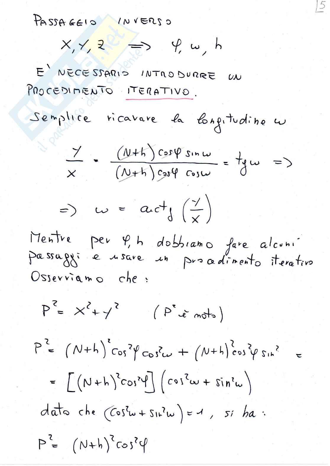 Appunti del corso di Topografia - Geodesia Pag. 86