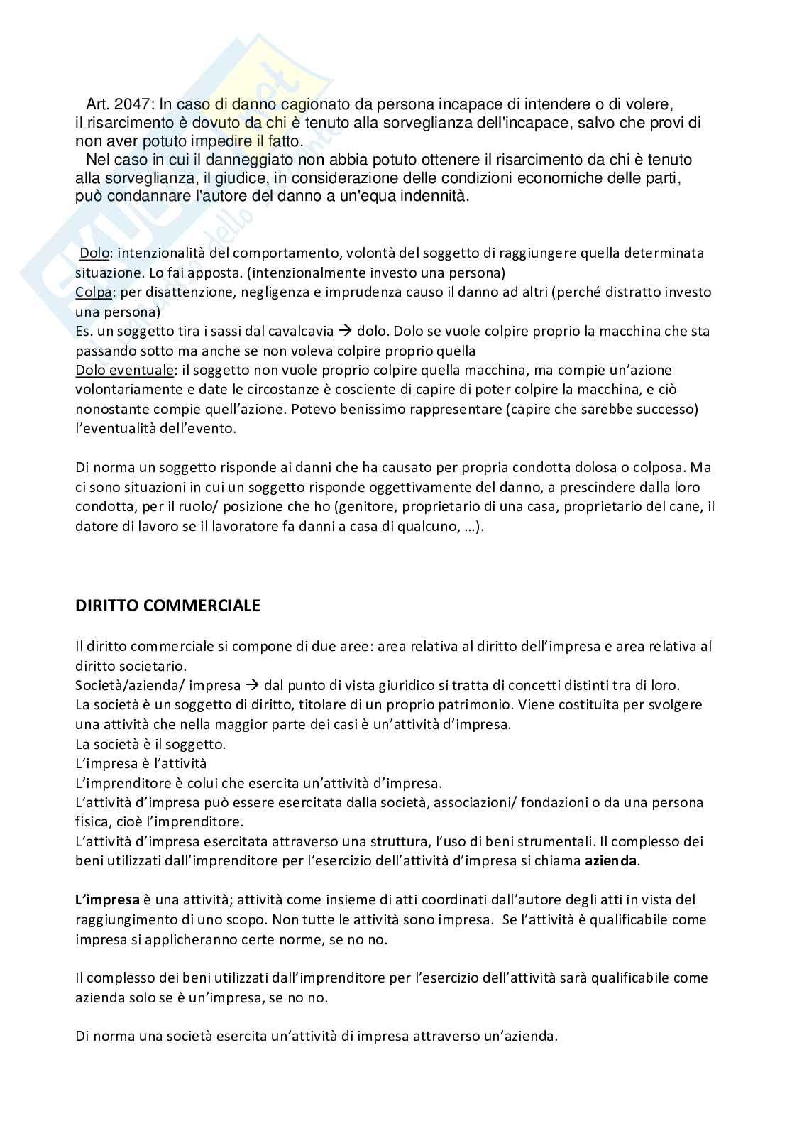 Appunti Diritto privato e commerciale Pag. 11
