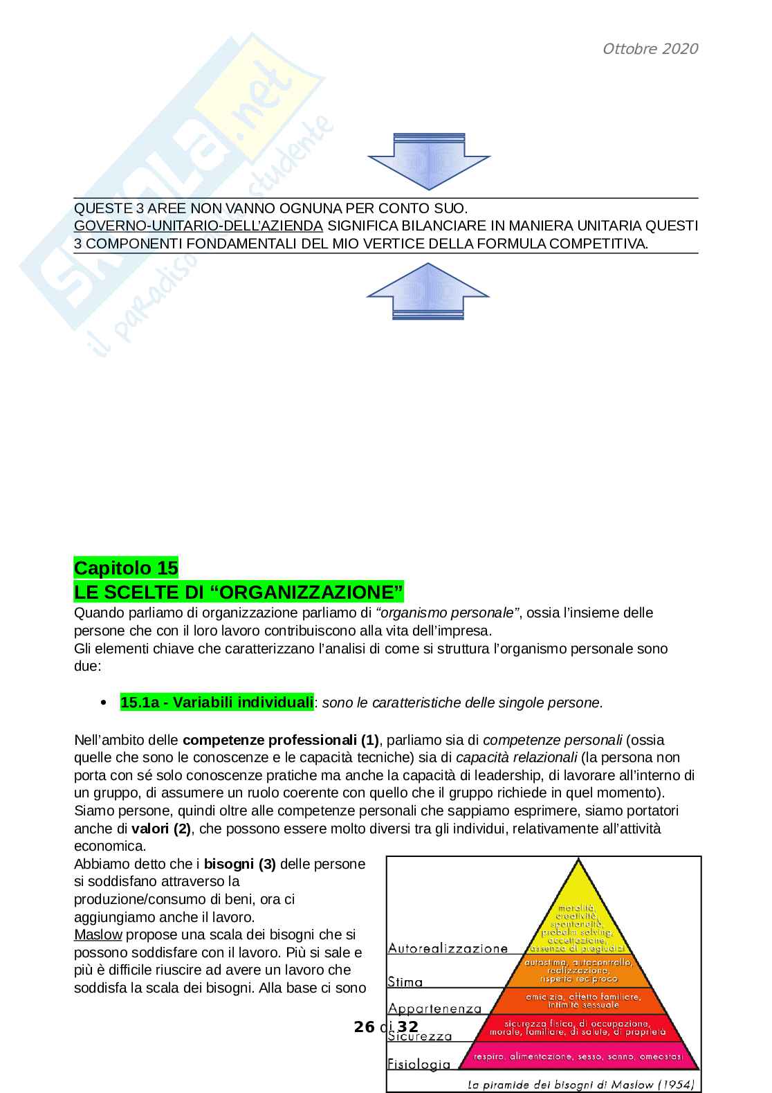 Economia aziendale Pag. 26
