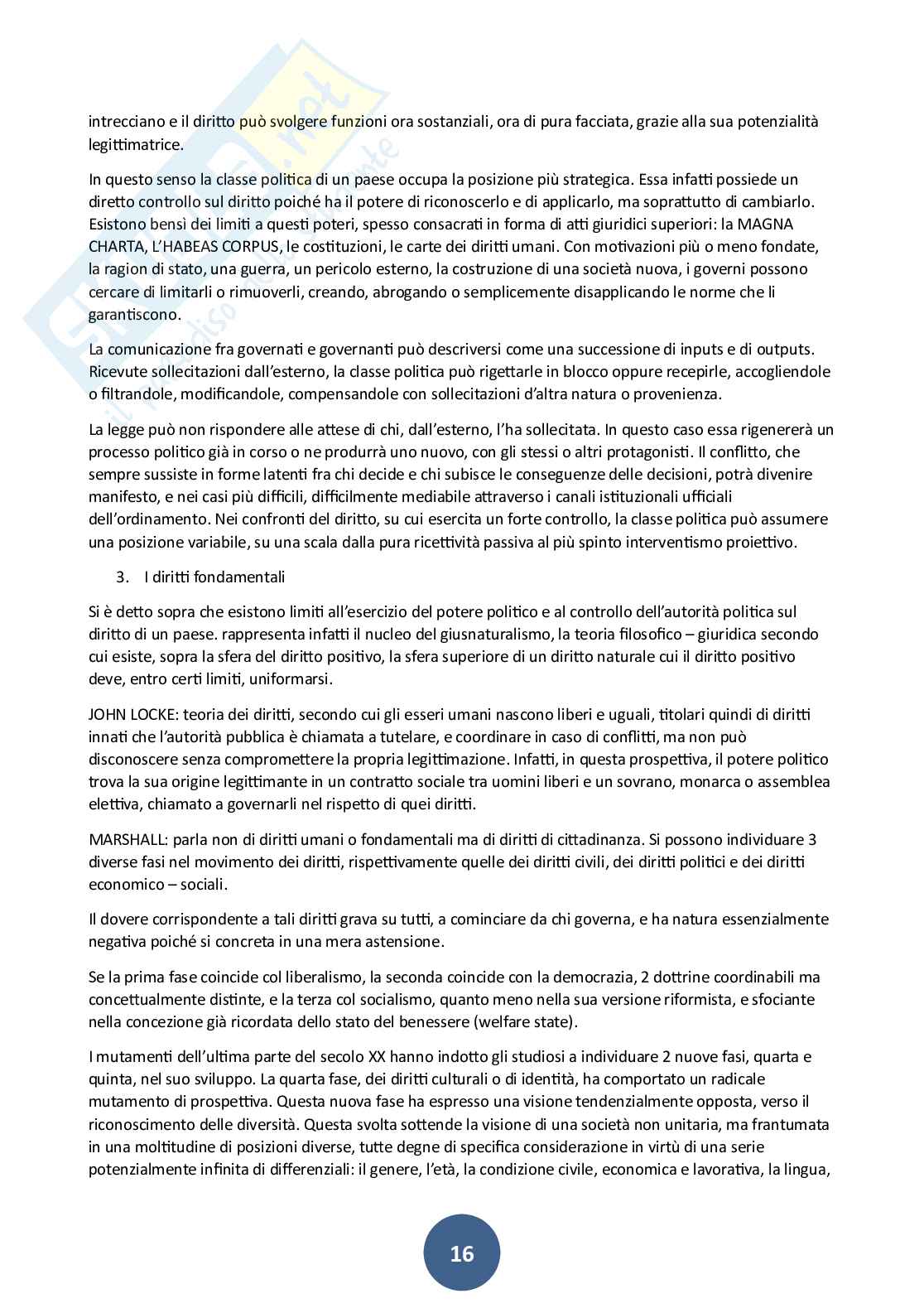 Riassunto esame Sociologia del diritto, Prof. Mittica Maria Paola, libro consigliato Diritto e società, Ferrari Pag. 16