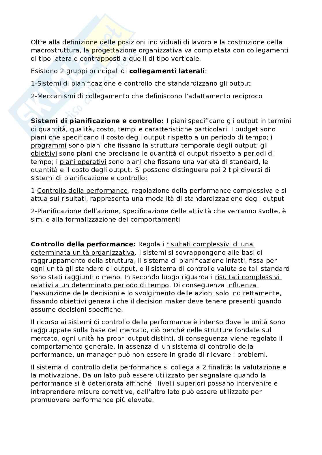 Organizzazione aziendale Pag. 11