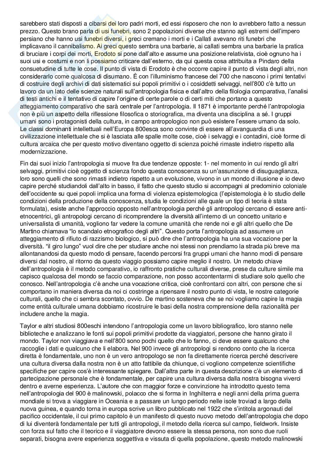 Antropologia culturale Pag. 2