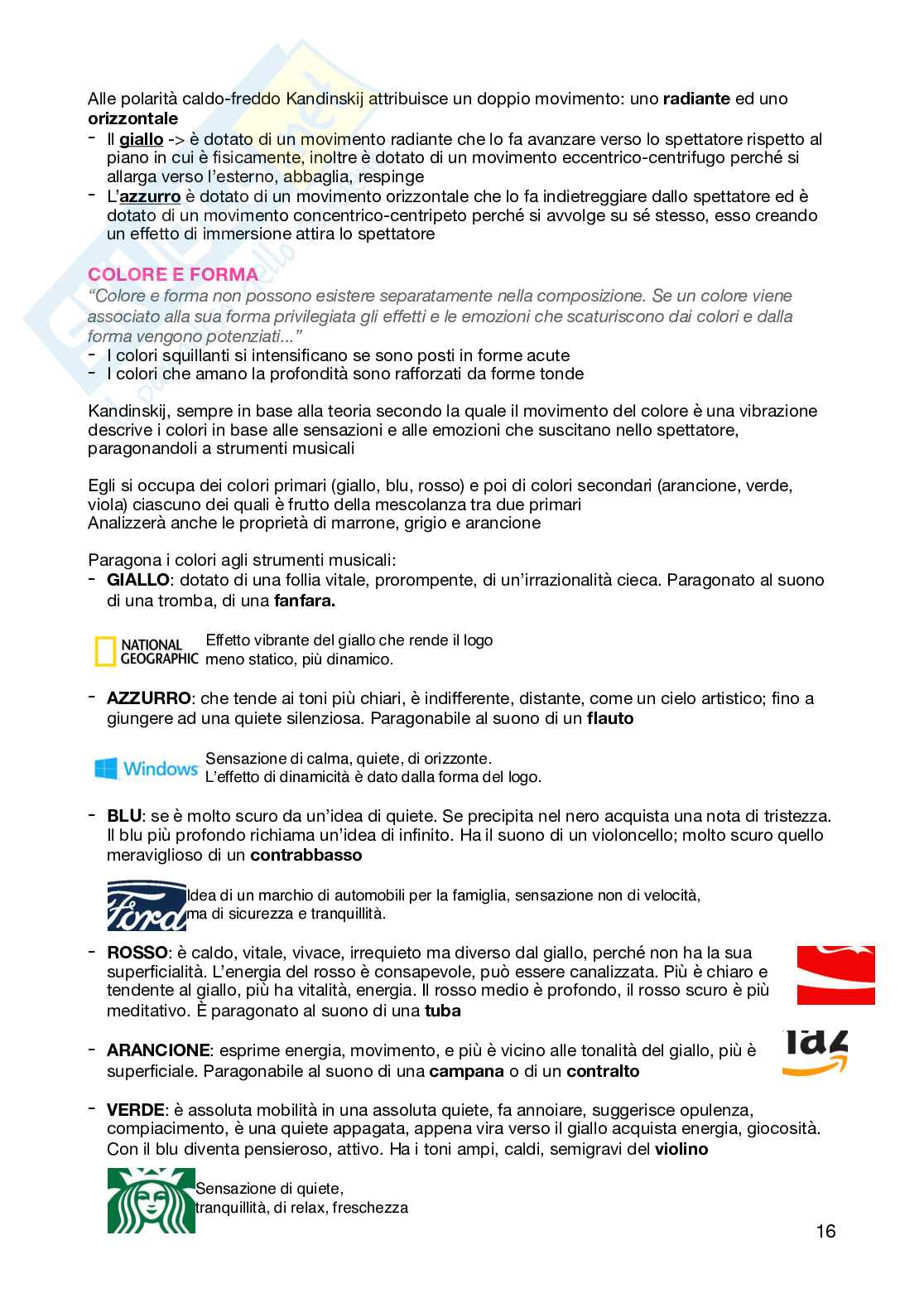 Appunti per l'esame di Logo essentials   Pag. 16