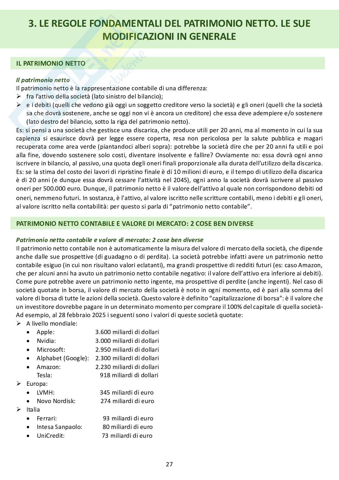 Appunti delle lezioni di Diritto commerciale B (argomenti 1-3) Pag. 26