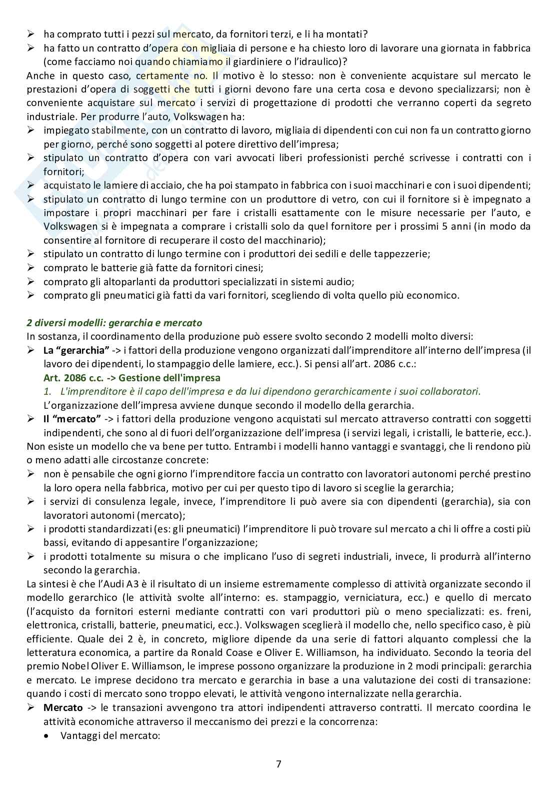 Appunti delle lezioni di Diritto commerciale B (argomenti 1-3) Pag. 6