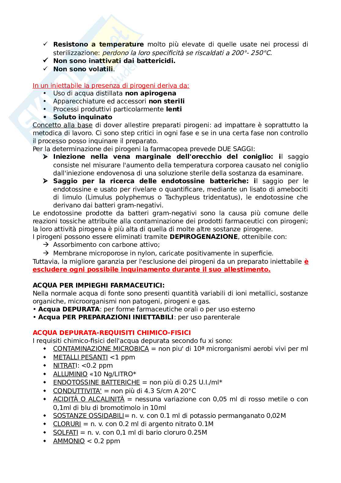 Appunti Tecnologia farmaceutica - forme farmaceutiche nasali Pag. 46