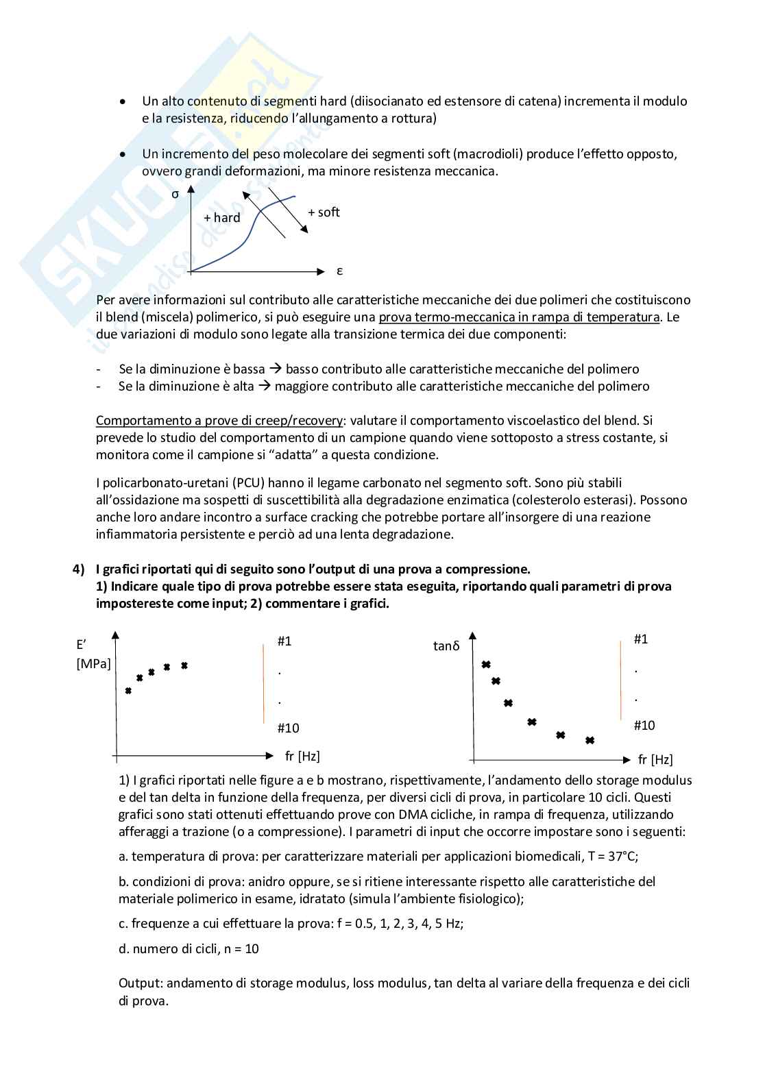 Domande teoria esame Biomateriali Pag. 2
