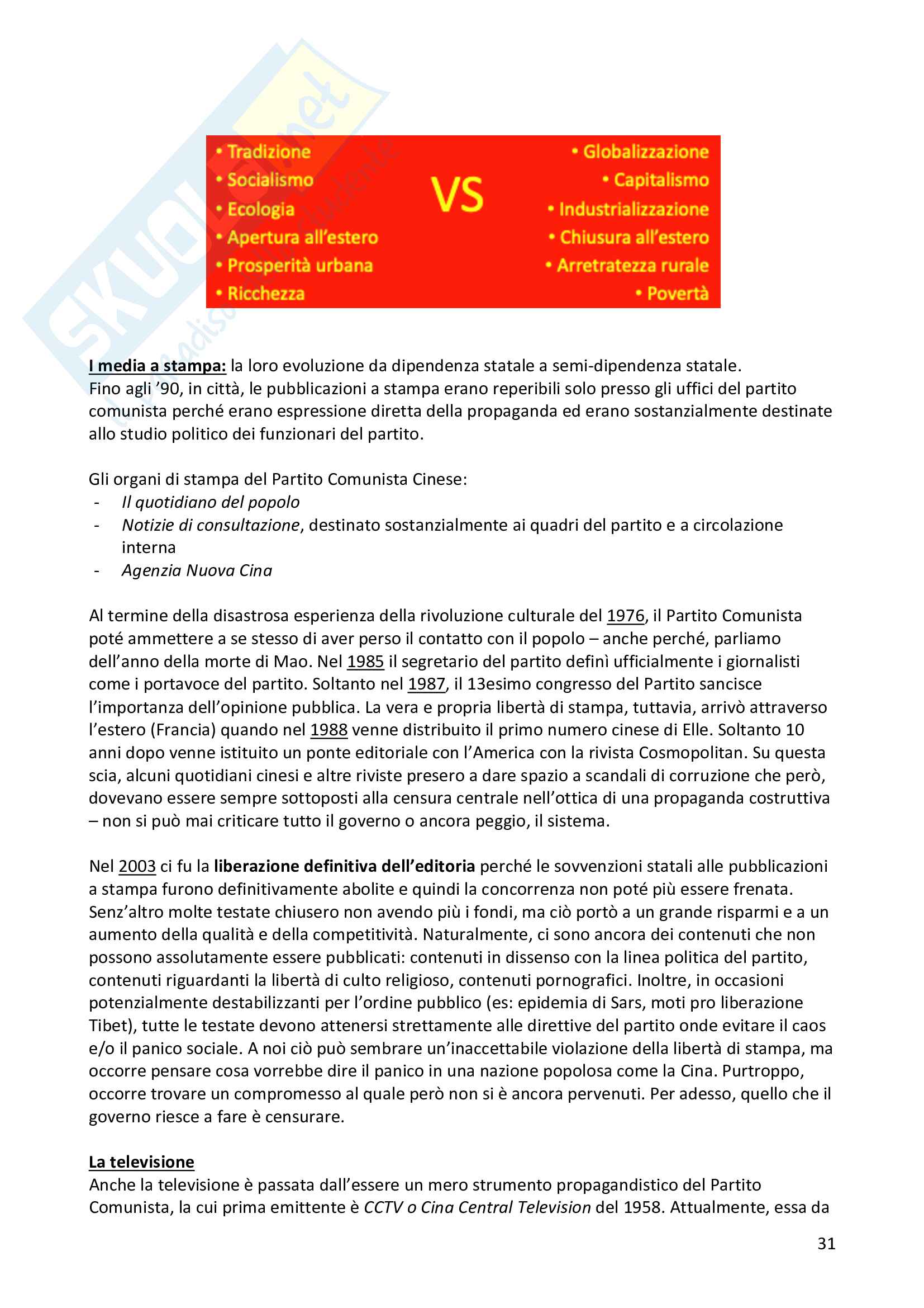 Appunti del corso Media e Reti Sociali (II modulo), Prof. M. Tarantino Pag. 31