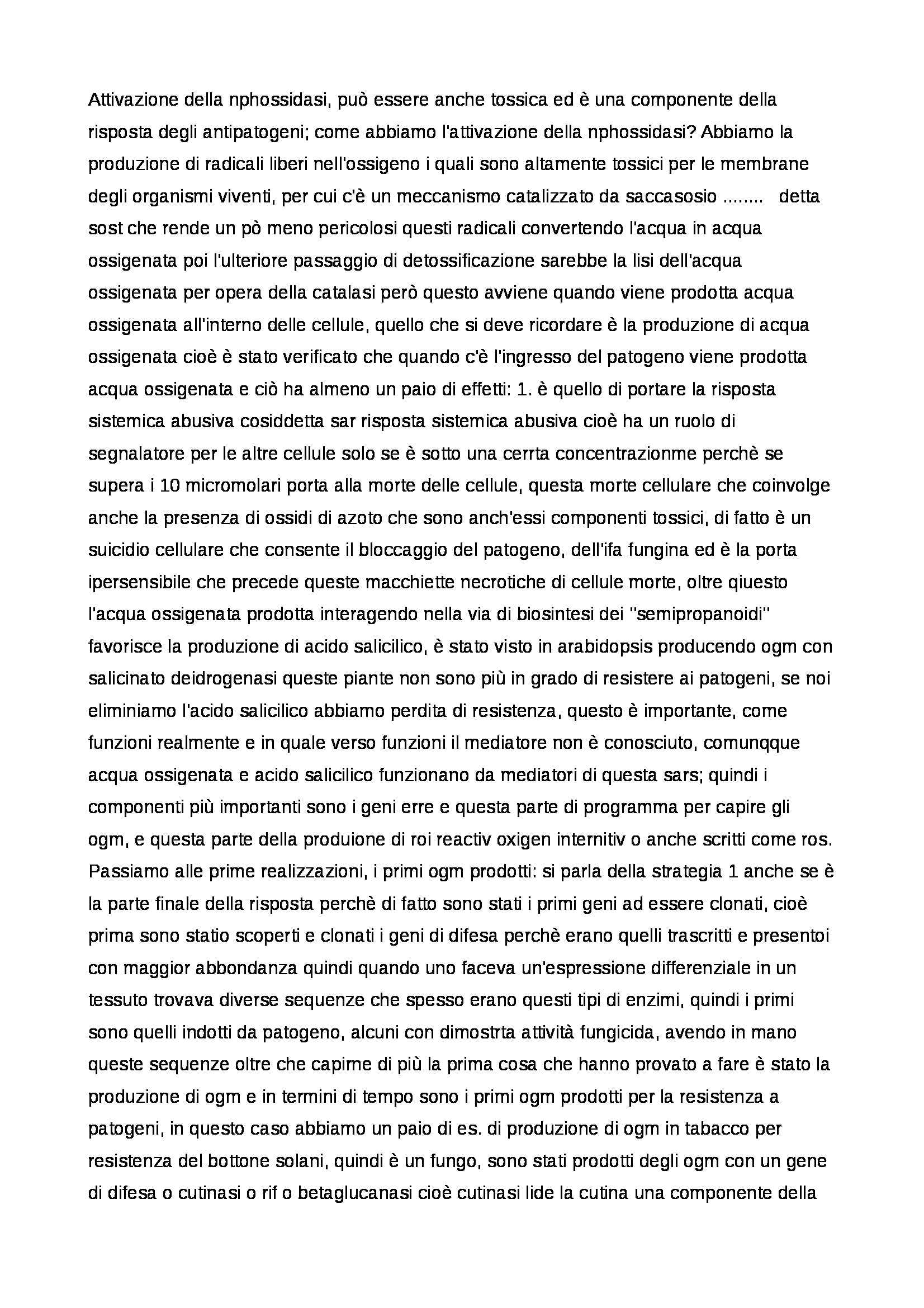 Biotecnologie delle specie erbacee - Appunti Pag. 66