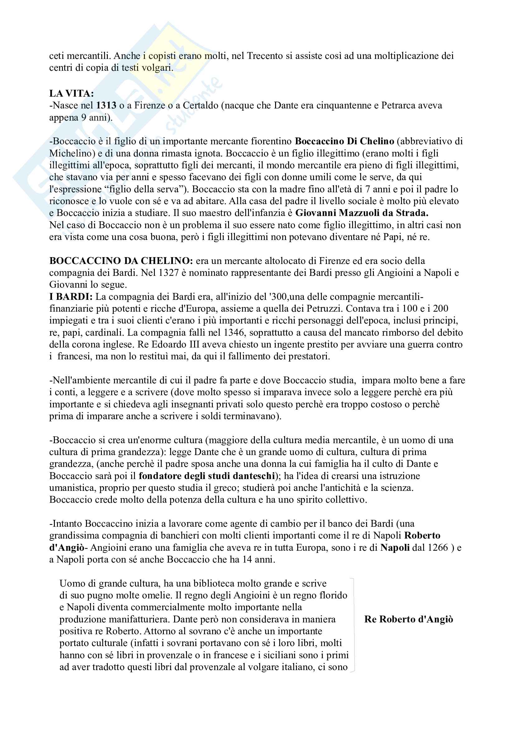 Letteratura italiana Pag. 6
