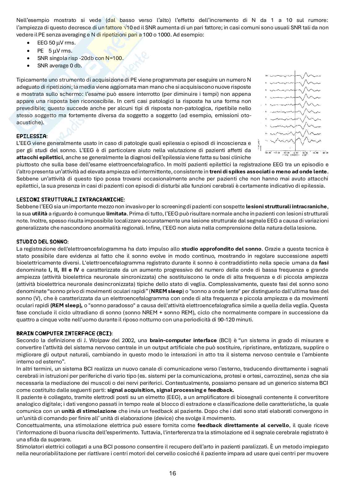 Appunti di Bioingegneria elettronica e informatica Pag. 16