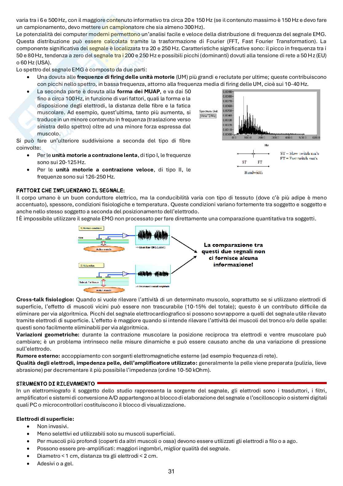 Appunti di Bioingegneria elettronica e informatica Pag. 31