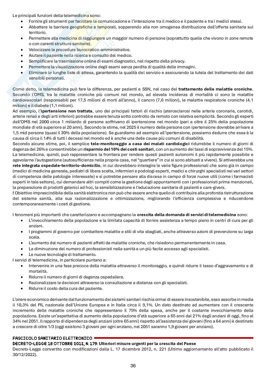 Appunti di Bioingegneria elettronica e informatica Pag. 36