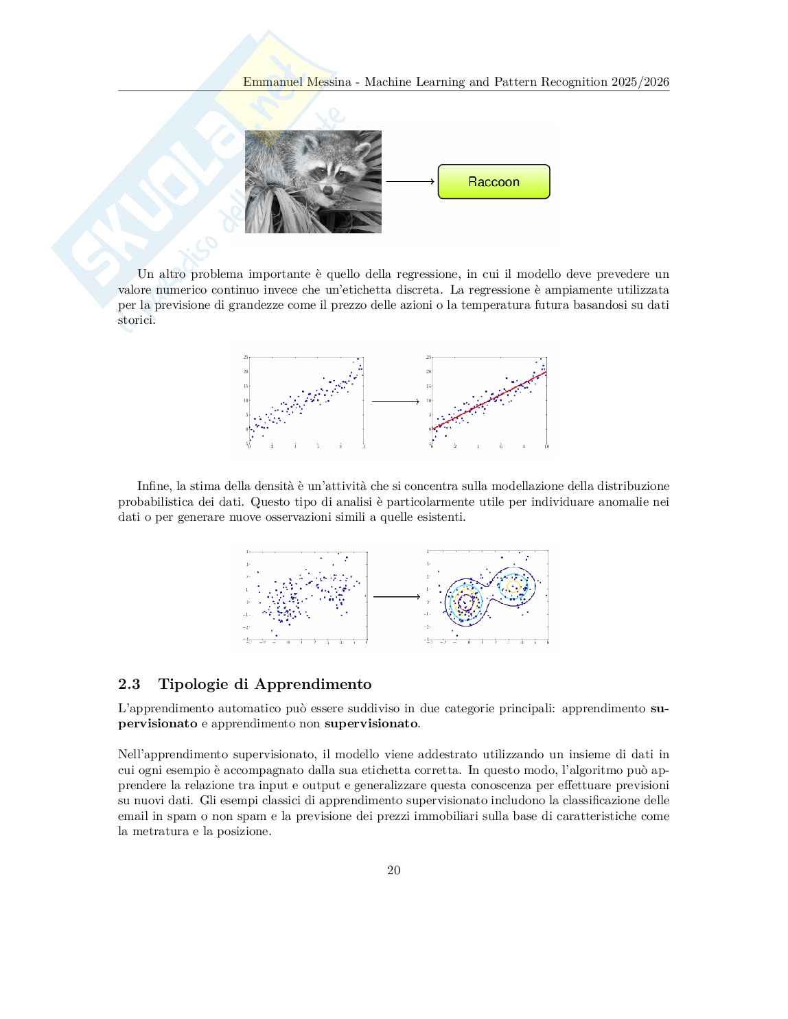 Machine Learning and pattern recognition - Appunti completi (PCA, LDA, modelli gaussiani, SVM, GMM) Pag. 21