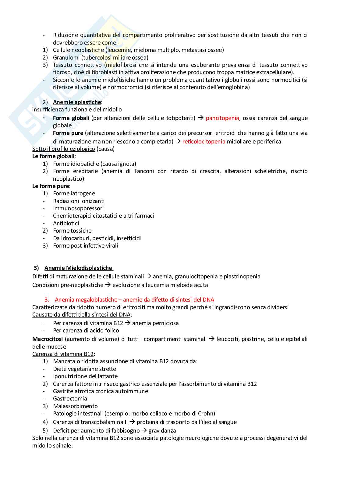 Riassunto esame Patologia e fisiopatologia, Prof. Maellaro Emilia, libro consigliato Elementi di patologia generale e fisiopatologia generale, Pontieri, Giuseppe M. Pag. 46