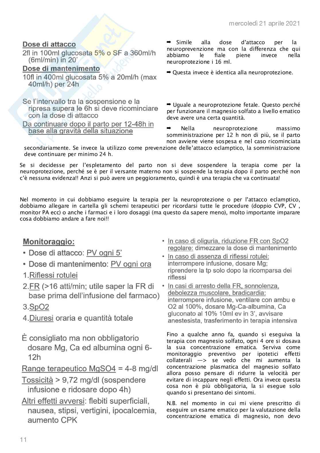Fisiopatologia della gravidanza e del puerperio Pag. 51