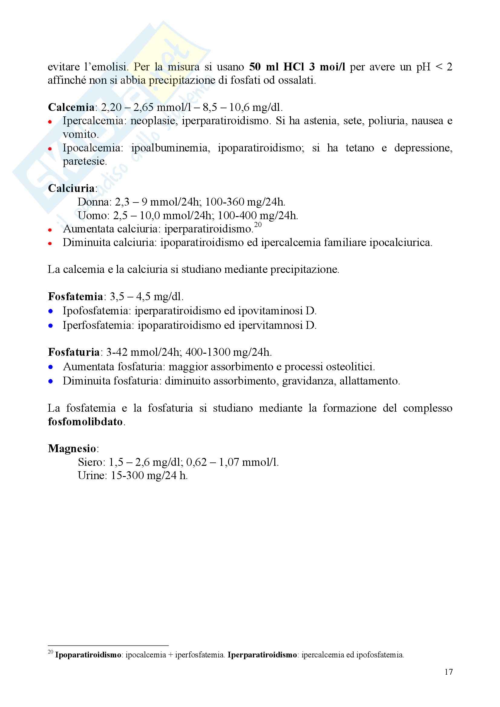 Biochimica clinica - nozioni generali Pag. 51